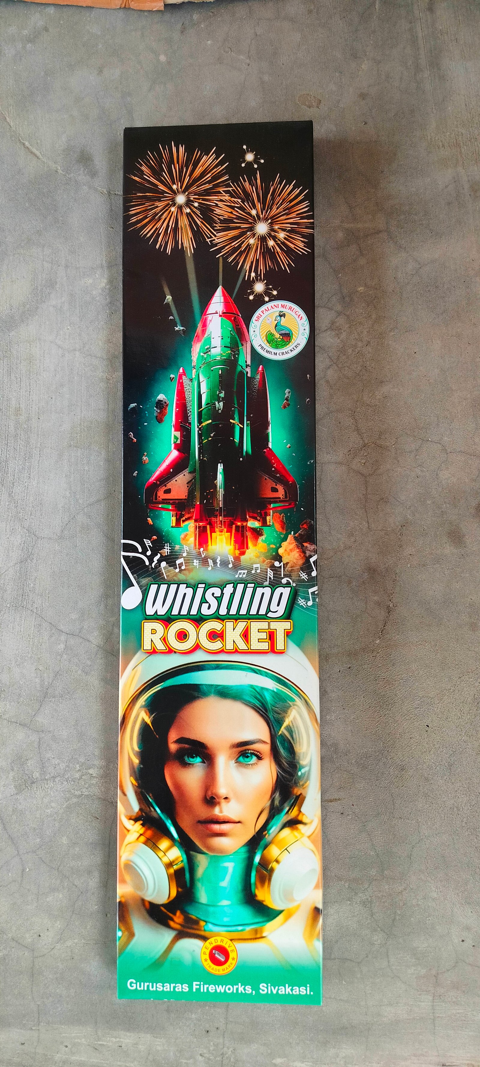 Colour Whistling Rocket